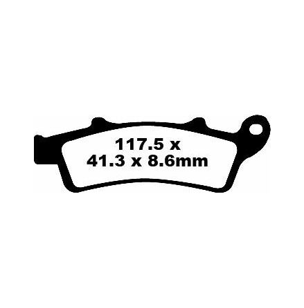 Brake Pad Sfa-Hh Series Sintered Metal