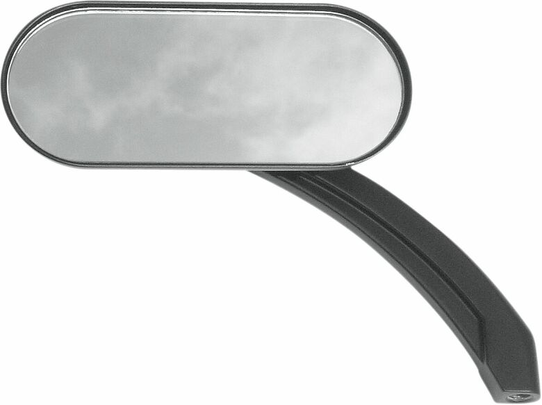 Mirror Oval Hotop Flatblk