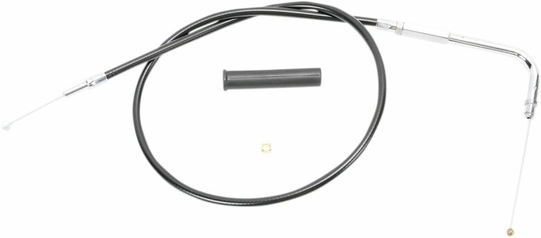 Throttle Cable Black Vinyl 35"