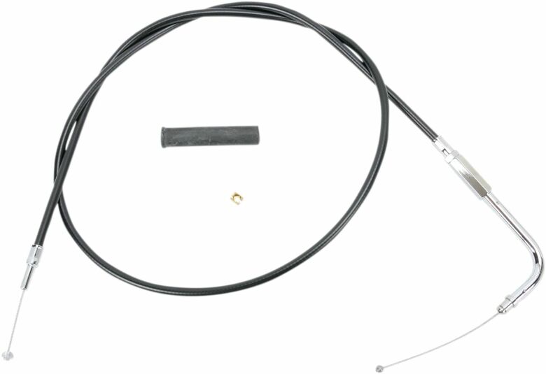 Throttle Cable Black Vinyl 47"