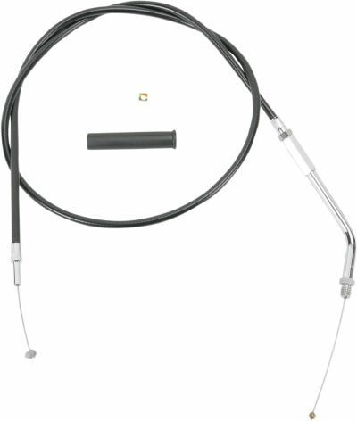 Throttle Cable Black Vinyl 32.5"