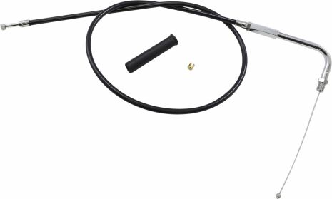 Throttle Cable Black Vinyl 30"