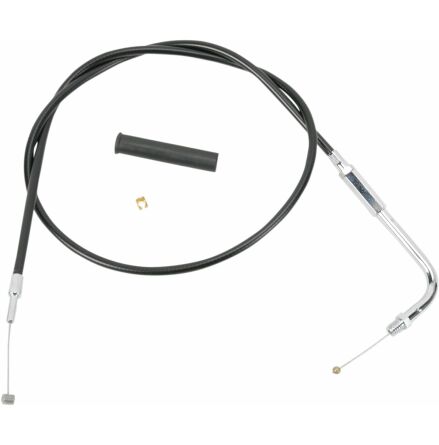 Throttle Cable Black Vinyl 37&quot;