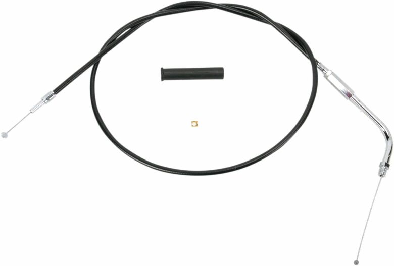 Throttle Cable Black Vinyl 32.5"