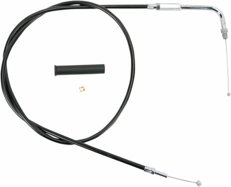 Throttle Cable Black Vinyl 44"