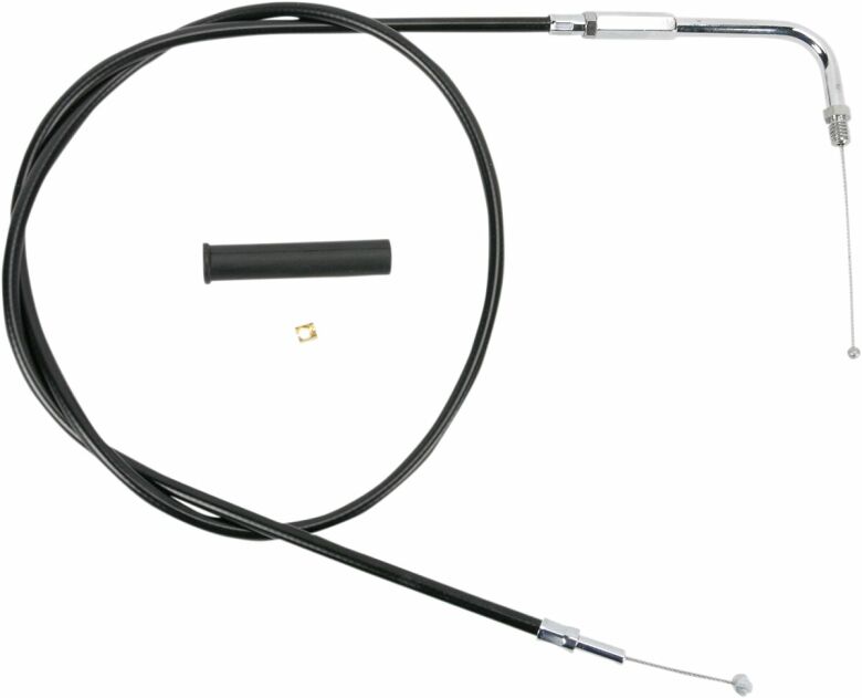 Throttle Cable Black Vinyl 46"