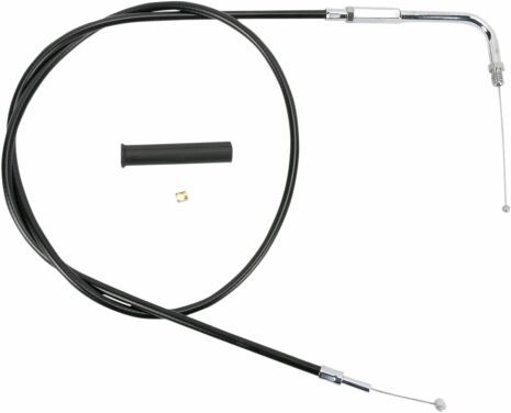 Throttle Cable Black Vinyl 48"