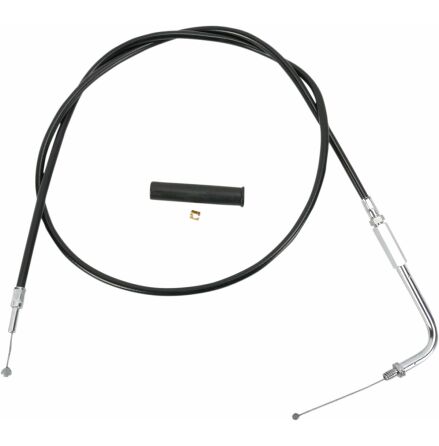 Throttle Cable Black Vinyl 37.5&quot;