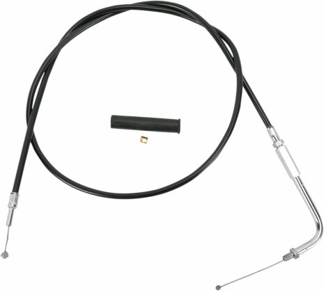 Throttle Cable Black Vinyl 37.5"