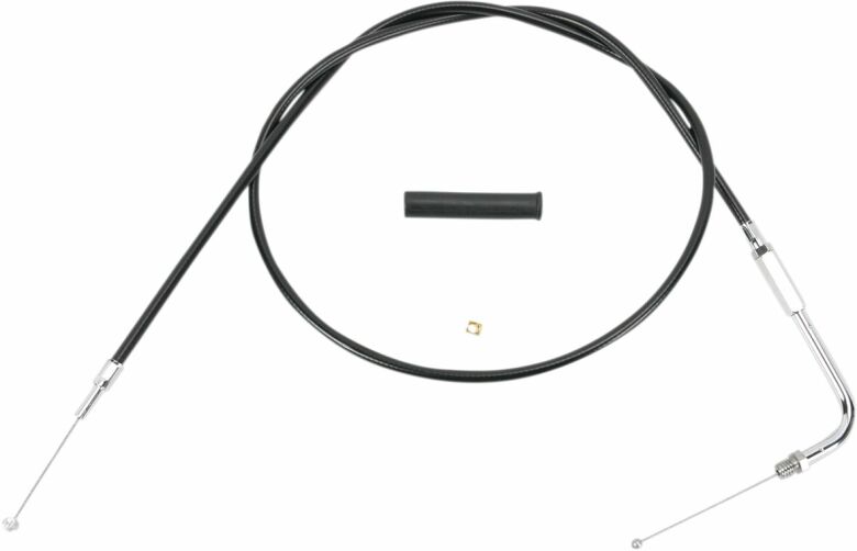 Throttle Cable Black Vinyl 37.5"