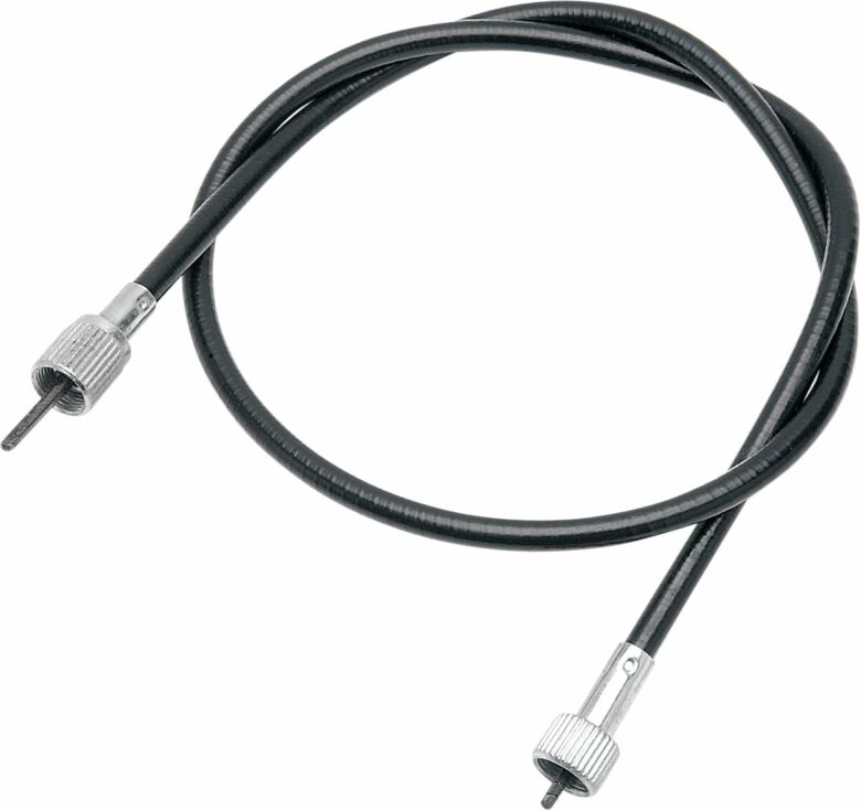 Tacho Cable Black Vinyl 32.5"