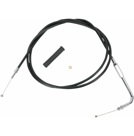 Throttle Cable Black Vinyl 24.5&quot;