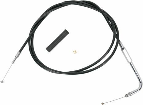 Throttle Cable Black Vinyl 24.5"