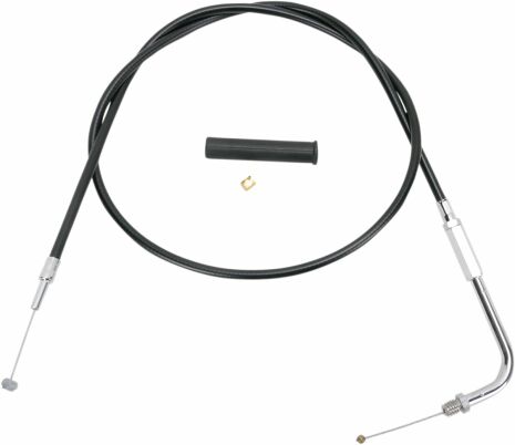 Throttle Cable Black Vinyl 30"