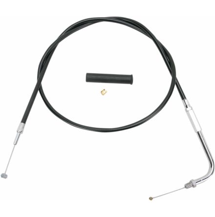 Throttle Cable Black Vinyl 44&quot;