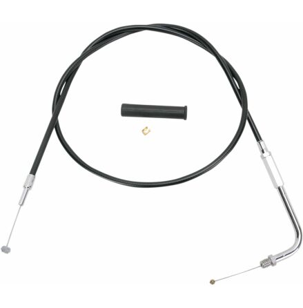 Throttle Cable Black Vinyl 48&quot;