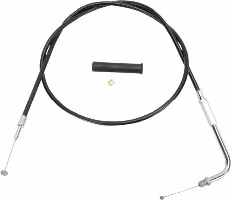 Throttle Cable Black Vinyl 48"