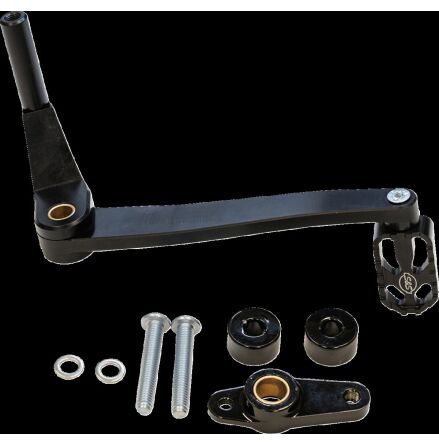 Brake Pedal Mid-Mount Black M8