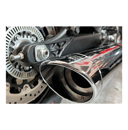 Slip-on Ljuddmpare 2-1 Indian Scout 2025-Upp Krom