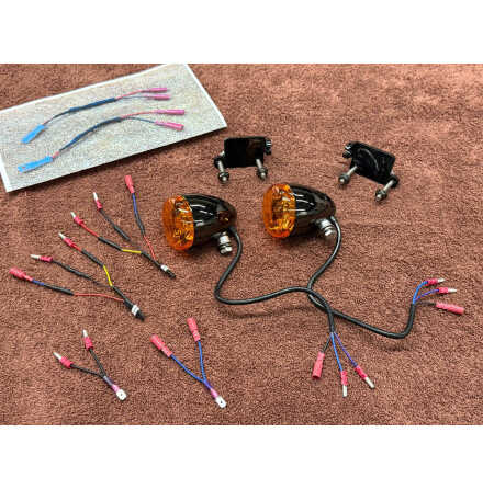 Belysningskit Fram Svart - Indian Scout