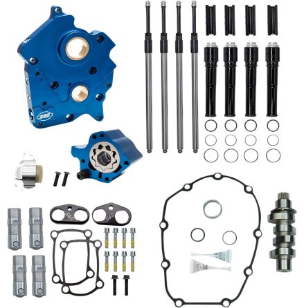 Cam Chest Kit Blk Push Tubes