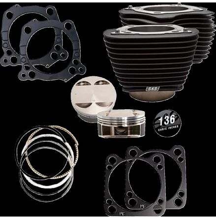 Cylinder Kit 136 Black With No