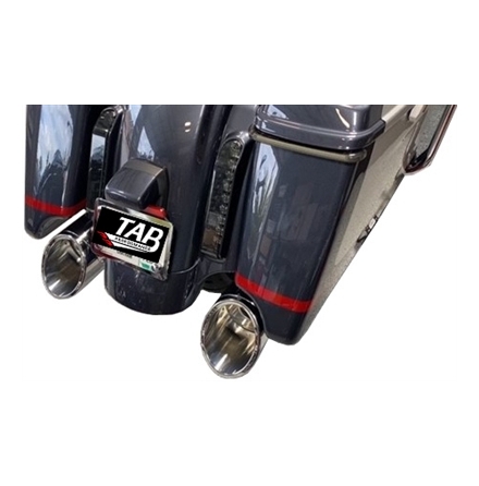 50 Cal (5") Slip-On Mufflers Chrome