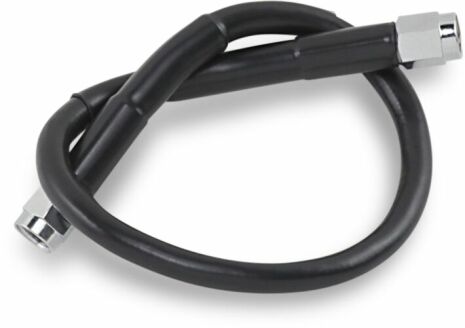 Universal Brake Line Black Vinyl Coated Stainless Steel Dot An-3 14"