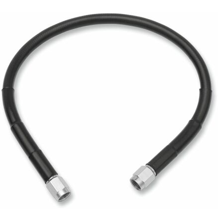 Universal Brake Line Black Vinyl Coated Stainless Steel Dot An-3 15&quot;