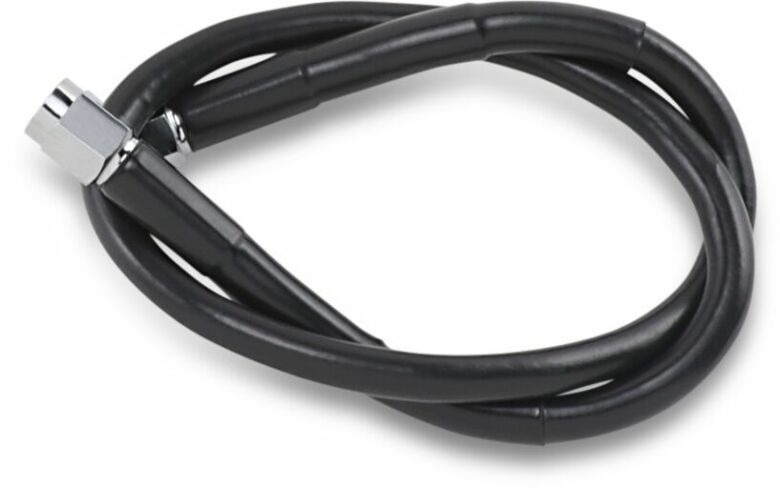 Universal Brake Line Black Vinyl Coated Stainless Steel Dot An-3 21"