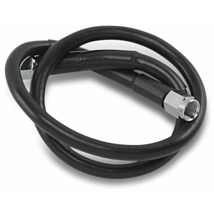 Universal Brake Line Black Vinyl Coated Stainless Steel Dot An-3 23&quot;