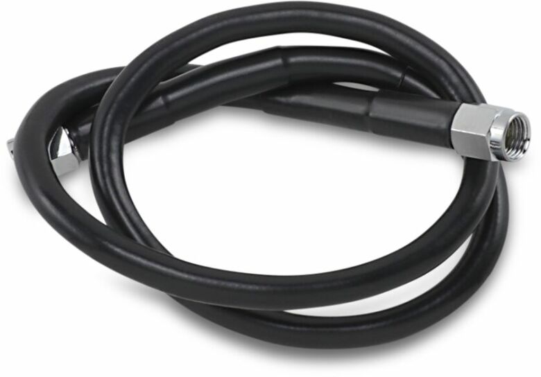 Universal Brake Line Black Vinyl Coated Stainless Steel Dot An-3 25"