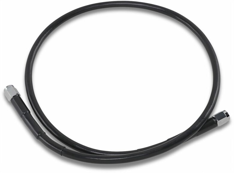 Universal Brake Line Black Vinyl Coated Stainless Steel Dot An-3 32"