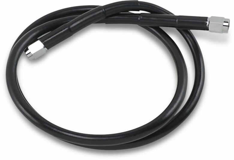 Universal Brake Line Black Vinyl Coated Stainless Steel Dot An-3 36"