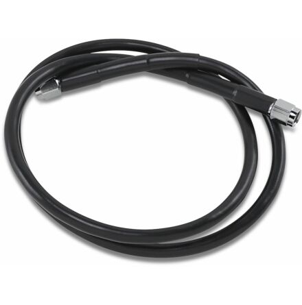 Universal Brake Line Black Vinyl Coated Stainless Steel Dot An-3 38&quot;