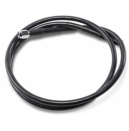 Universal Brake Line Black Vinyl Coated Stainless Steel Dot An-3 43&quot;