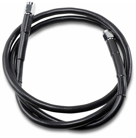 Universal Brake Line Black Vinyl Coated Stainless Steel Dot An-3 45&quot;