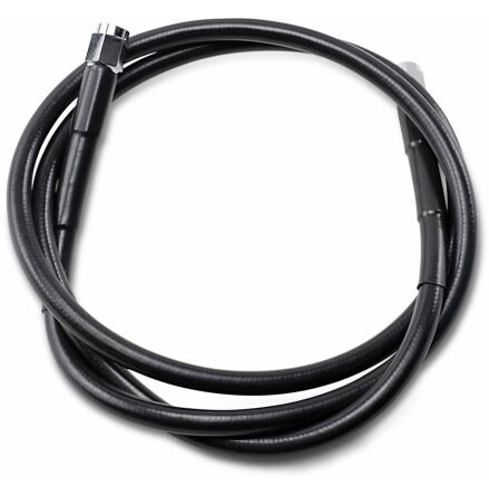 Universal Brake Line Black Vinyl Coated Stainless Steel Dot An-3 46&quot;