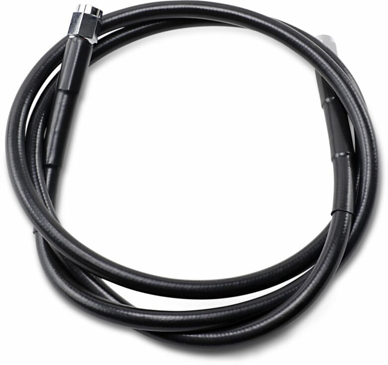 Universal Brake Line Black Vinyl Coated Stainless Steel Dot An-3 46"