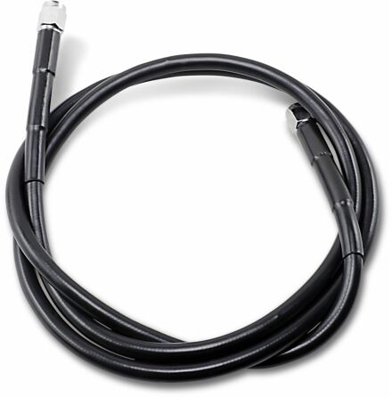 Universal Brake Line Black Vinyl Coated Stainless Steel Dot An-3 50&quot;