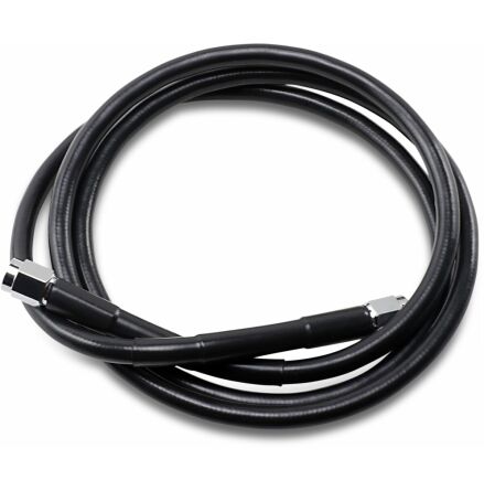 Universal Brake Line Black Vinyl Coated Stainless Steel Dot An-3 52&quot;