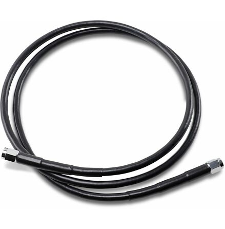 Universal Brake Line Black Vinyl Coated Stainless Steel Dot An-3 54&quot;