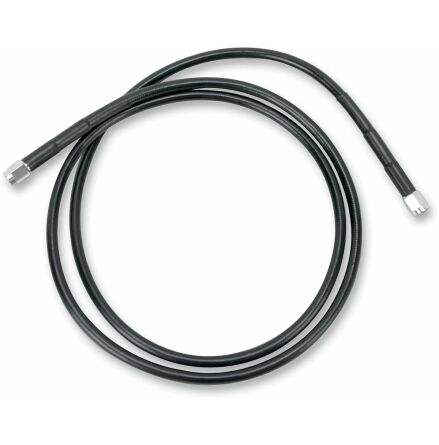 Universal Brake Line Black Vinyl Coated Stainless Steel Dot An-3 58&quot;