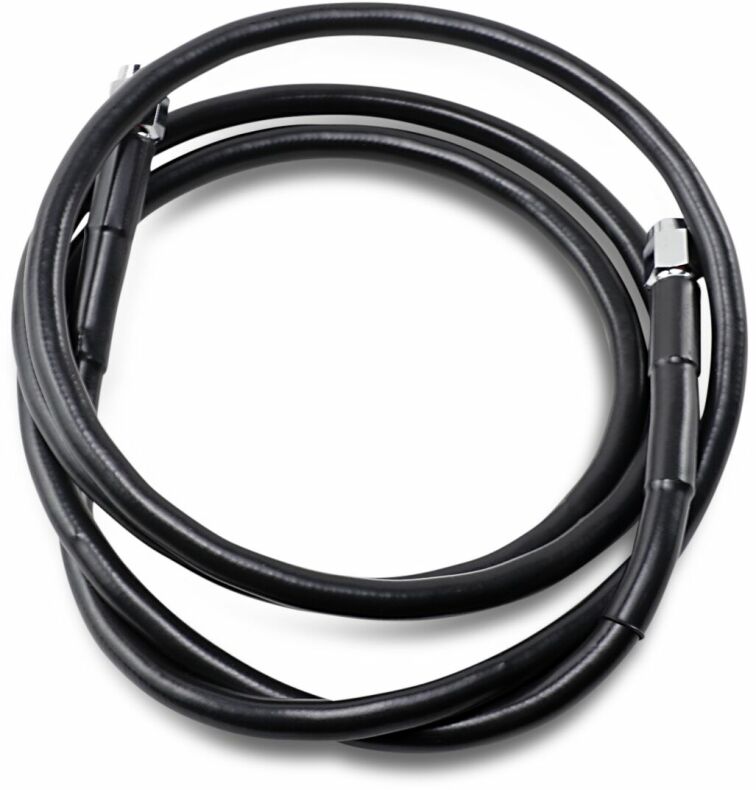 Universal Brake Line Black Vinyl Coated Stainless Steel Dot An-3 60"