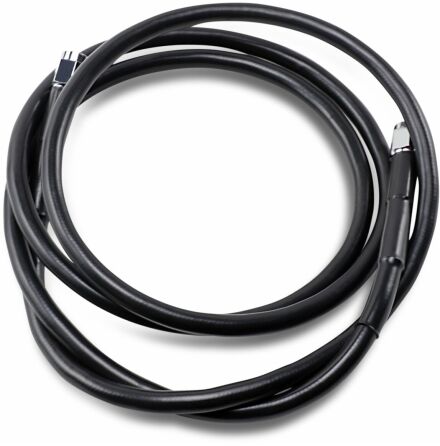 Universal Brake Line Black Vinyl Coated Stainless Steel Dot An-3 62&quot;