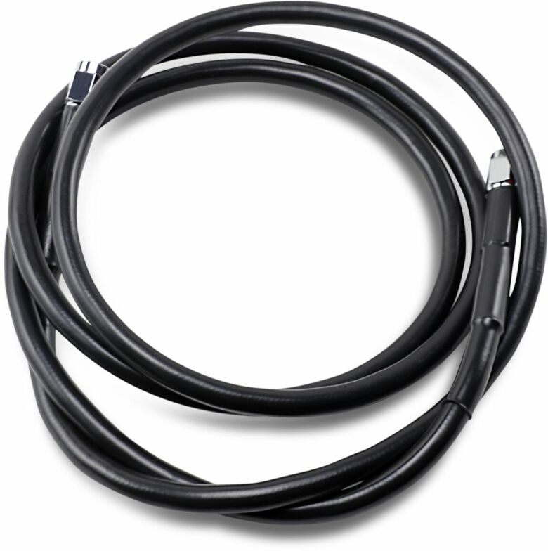 Universal Brake Line Black Vinyl Coated Stainless Steel Dot An-3 62"