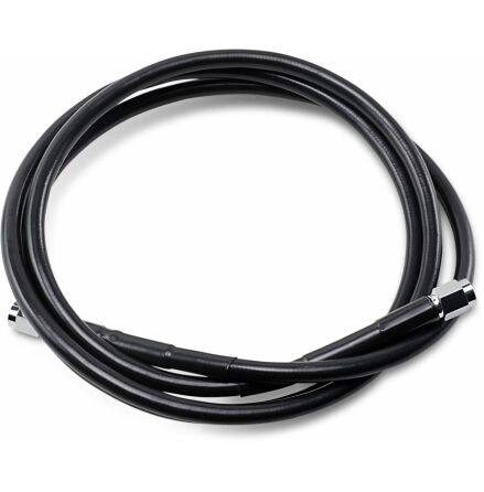 Universal Brake Line Black Vinyl Coated Stainless Steel Dot An-3 64&quot;