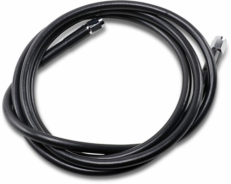 Universal Brake Line Black Vinyl Coated Stainless Steel Dot An-3 66"