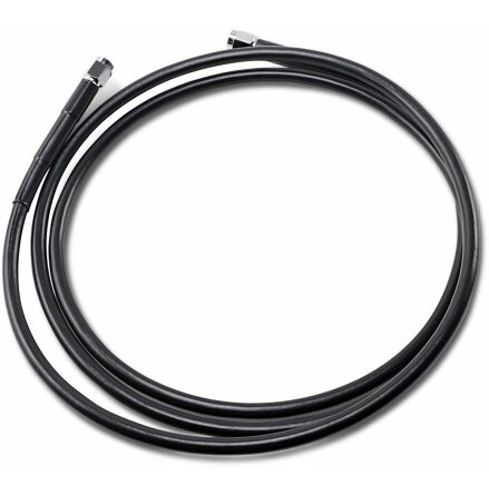 Universal Brake Line Black Vinyl Coated Stainless Steel Dot An-3 74&quot;