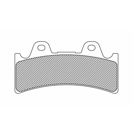 Brake Pad Organic J-Brake 6-Piston Caliper